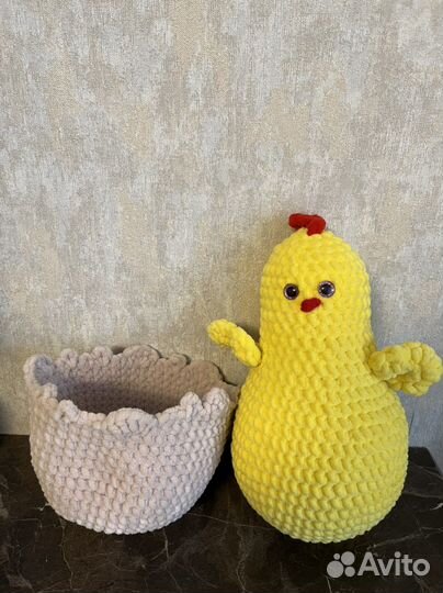 Мягкая Игрушка цыпленок