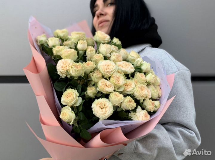 Кустовые розы с доставкой и гарантией