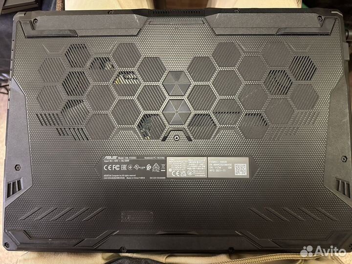 Игровой asus TUF RTX3050/Ryzen7-4800H/144GHz