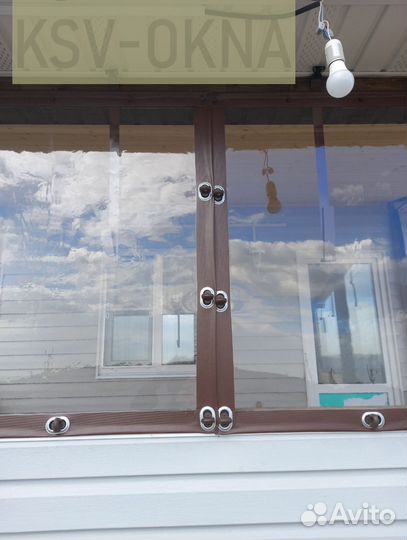 Мягкие окна для беседки