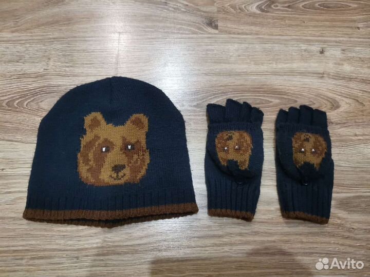 Zara kids демисезонная шапка