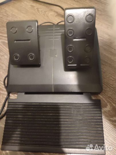 Игровой руль с педалями для пк