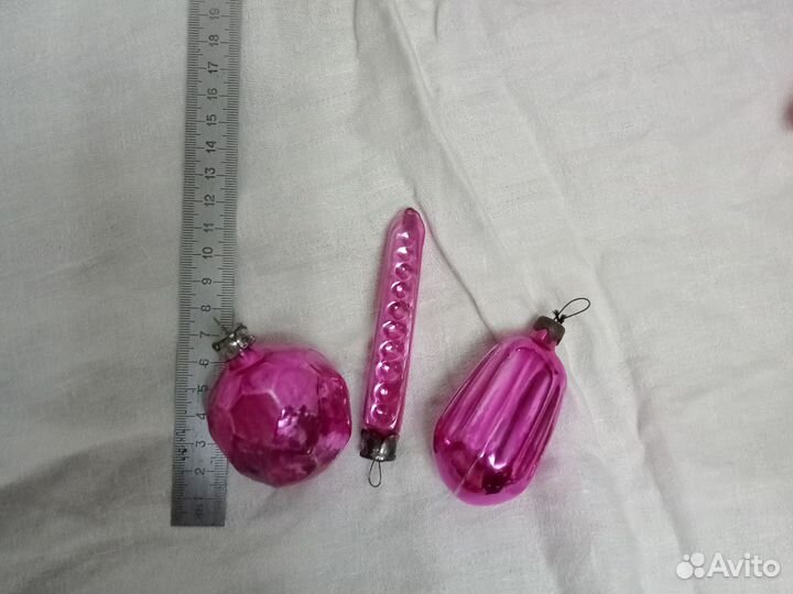 Елочные игрушки СССР