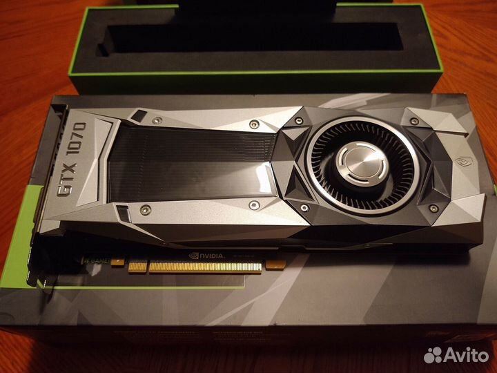 Видеокарта GTX 1070 8GB founders edition