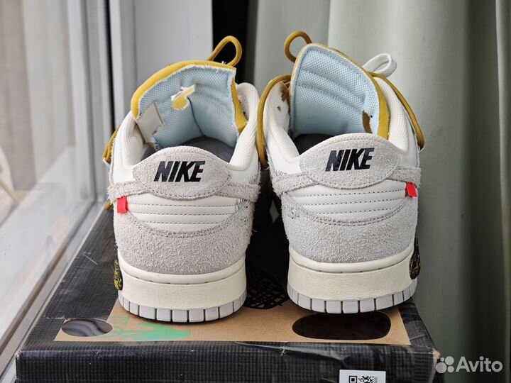 Оригинальные Jordan Off White Dunk Off White