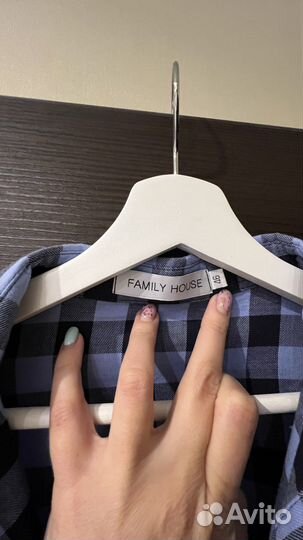 Платье рубашка 46-48