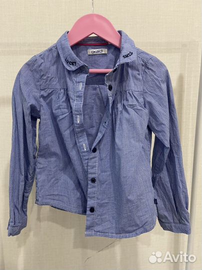 Рубашка для девочки 110