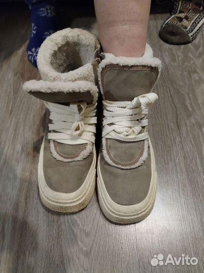 Кеды зимние женские 40