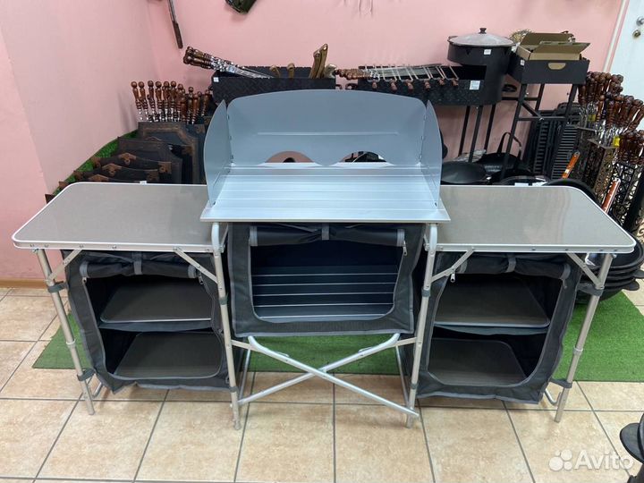 Кухня для кемпинга складная походная мобильная