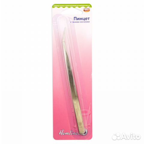 Hemline 141 Пинцет с тонкими кончиками