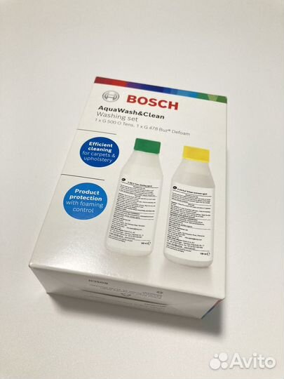 Набор моющих средств для пылесоса Bosch