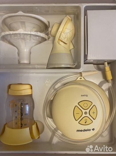 Молокоотсос medela swing flex электрический