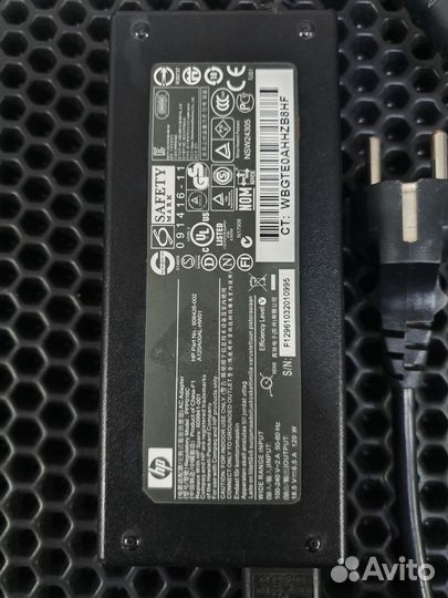 Блок питания для ноутбука HP 120W Оригинал