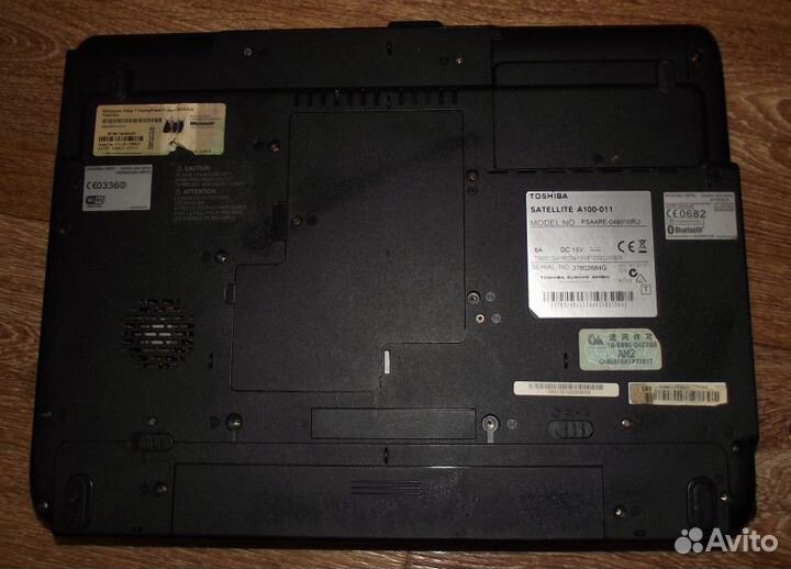 Ноутбук toshiba