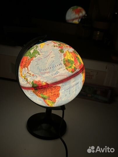 Глобус с подсветкой