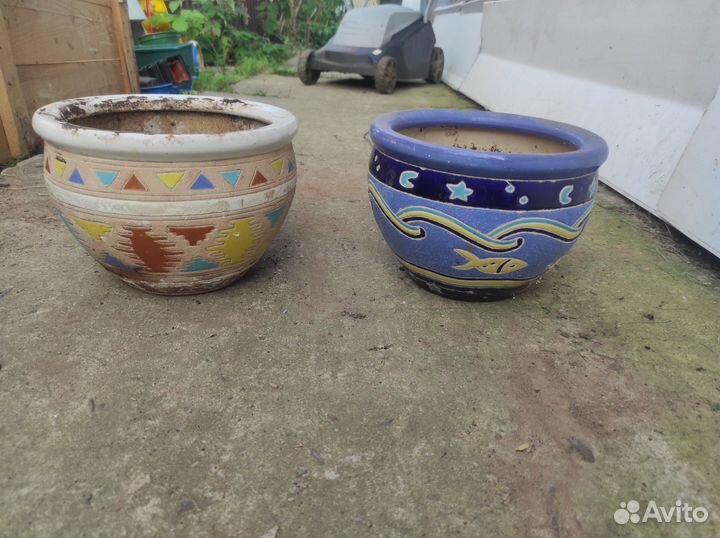 Горшки керамические для цветов