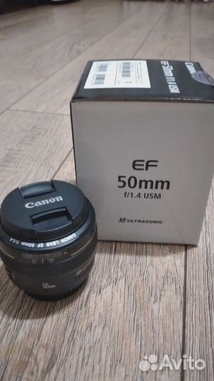 Объектив Canon EF 50mm f/1.4 USM