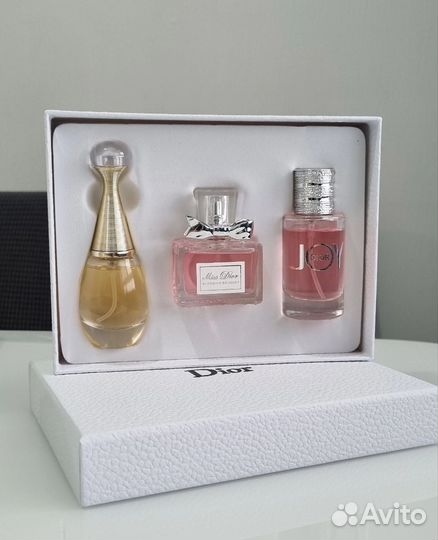 Набор парфюмерии Christian Dior 3 в 1