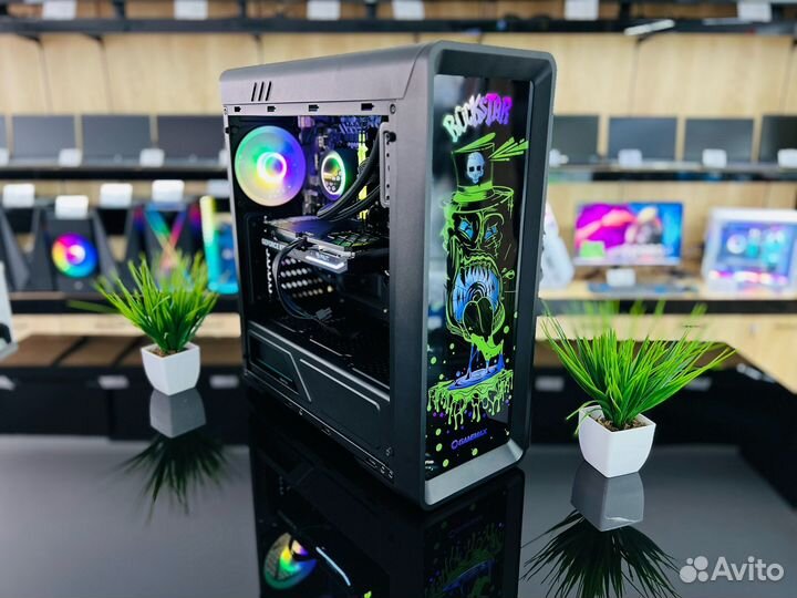 Игровой Пк Intel i5-12400F/RTX 4060/DDR-16/M.2+SSD