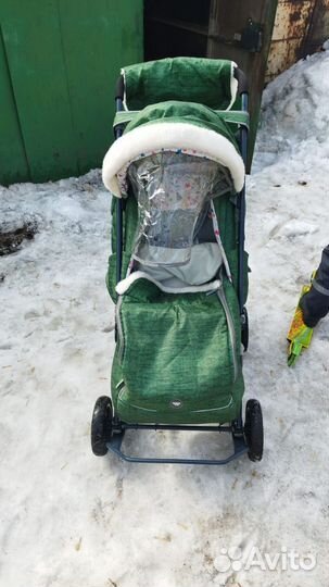 Санки коляска ника