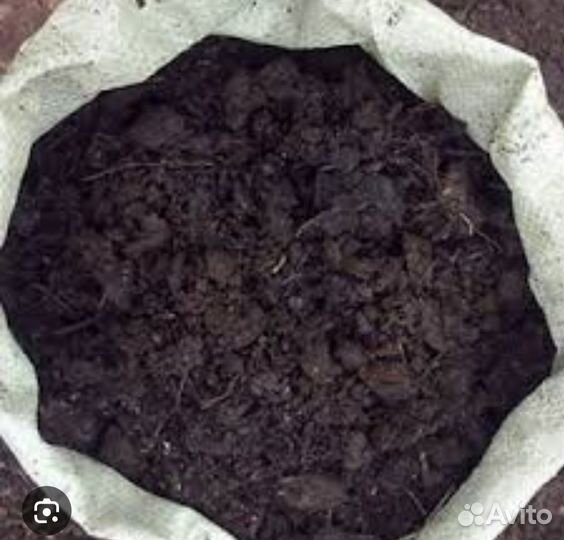Навоз перегной в мешках и большем объёме