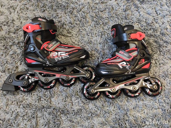 Роликовые коньки детские раздвижные