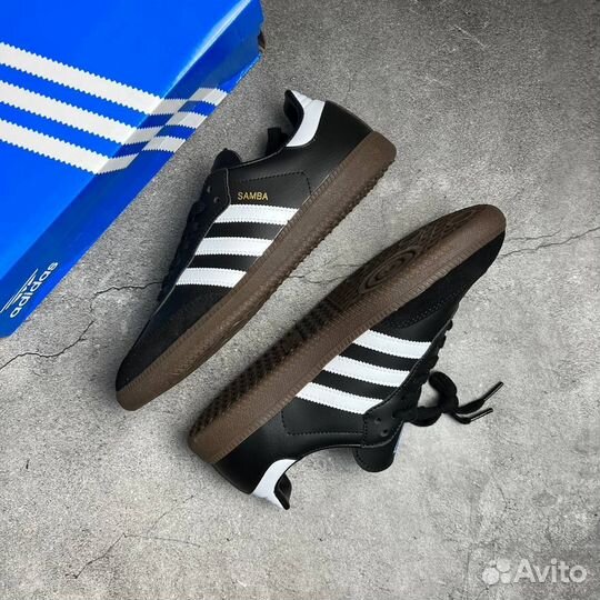 Adidas Samba OG BLack White Gum