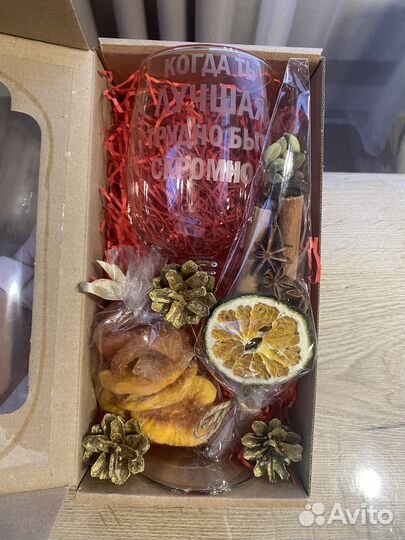 Подарочный набор Бокал