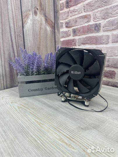 Кулер процеccорный башенный 4 трубки PC Cooler