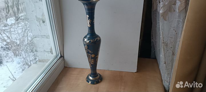 Ваза латунь Индия СССР