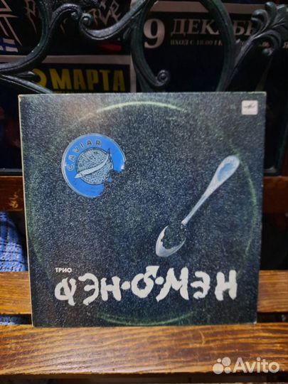 Пластинки виниловые