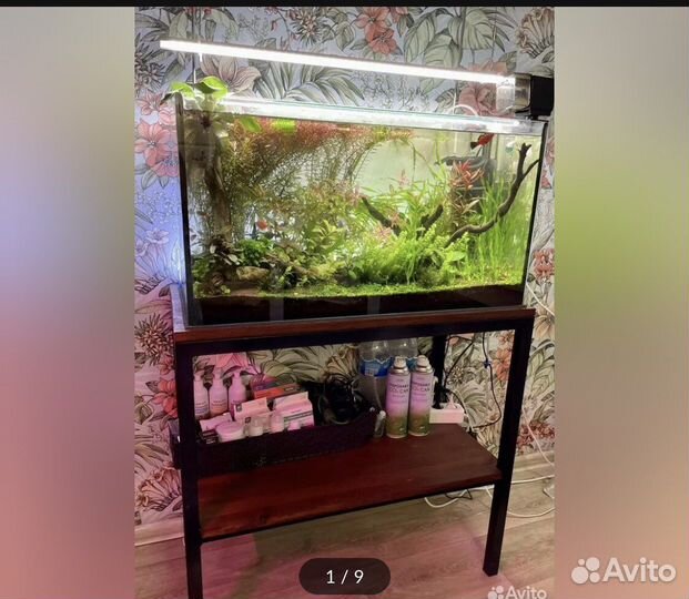 Аквариум 100 литров PRO полный комплект