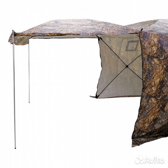 Зимняя палатка 6местная, 2х комнатная 440*220*225