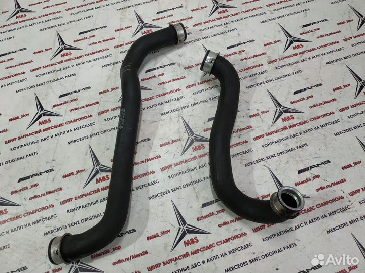 Патрубок охлаждения m642 w211 Mercedes