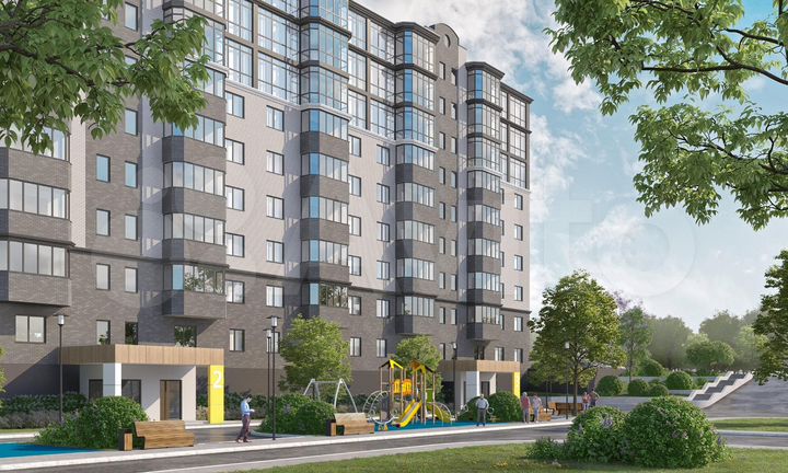 2-к. квартира, 59,7 м², 2/9 эт.