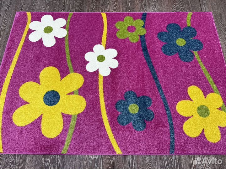 Ковёр детский 1.2х1.8 Цветы