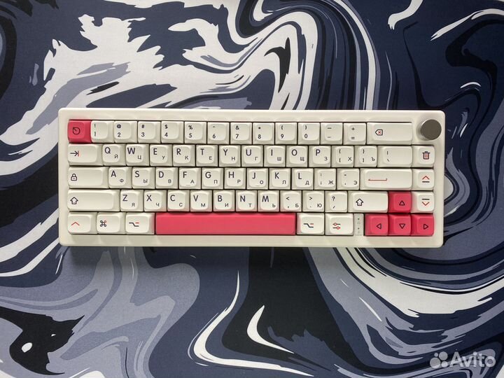 Кастомная клавиатура #5 (Gmk67+ktt peach)