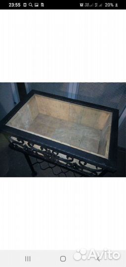 Мангал с шамотом