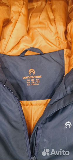 Парка для девочки 128 134