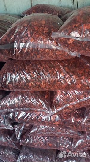 Щепа крашенная декоративная