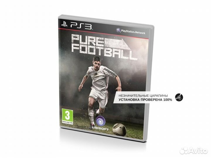 Pure Football, б/у, незнач.царап., английский PS3