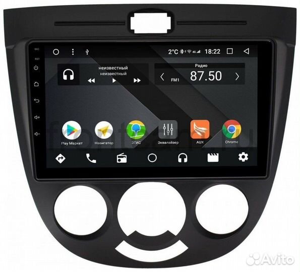 Магнитола 2 din chevrolet lacetti хэтчбек