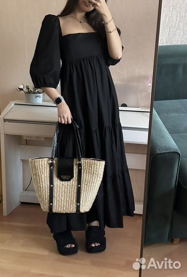 Платье макси zara зара оригинал