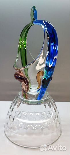 Ваза цветное стекло
