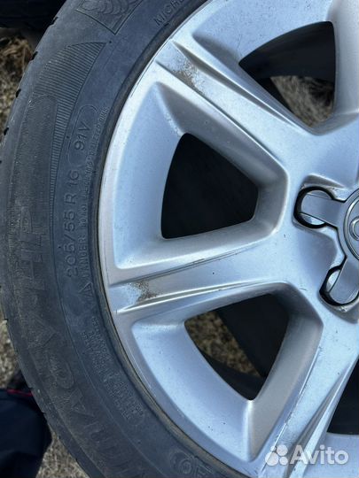 Литые диски r16 audi 4 шт