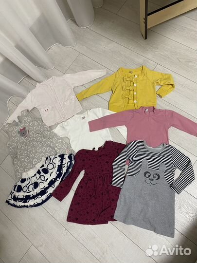 Детская одежда для девочек пакетом