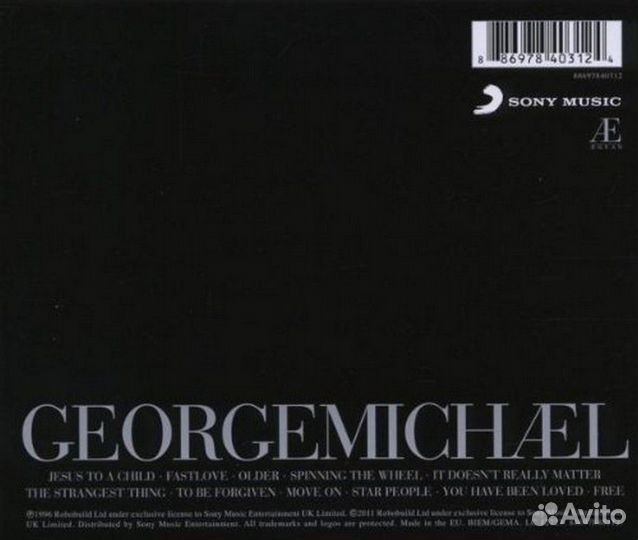 Michael, George - Older/ CD (Jewel Case/Booklet)