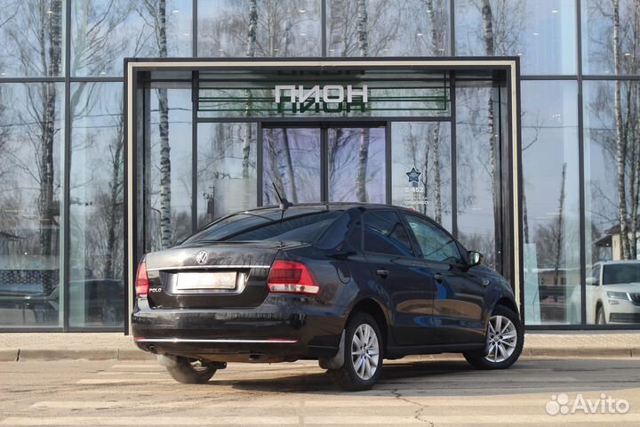 Volkswagen Polo 1.6 AT, 2017, 106 581 км