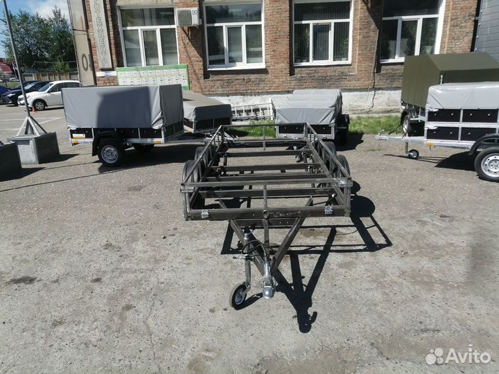 Легковой прицеп, двухосный, с птс