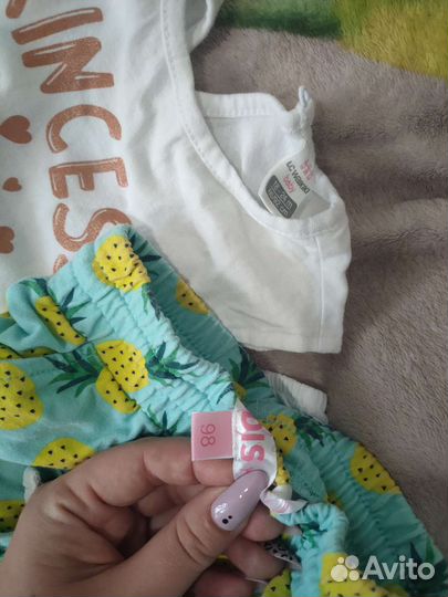 Вещи пакетом на девочку 92 98